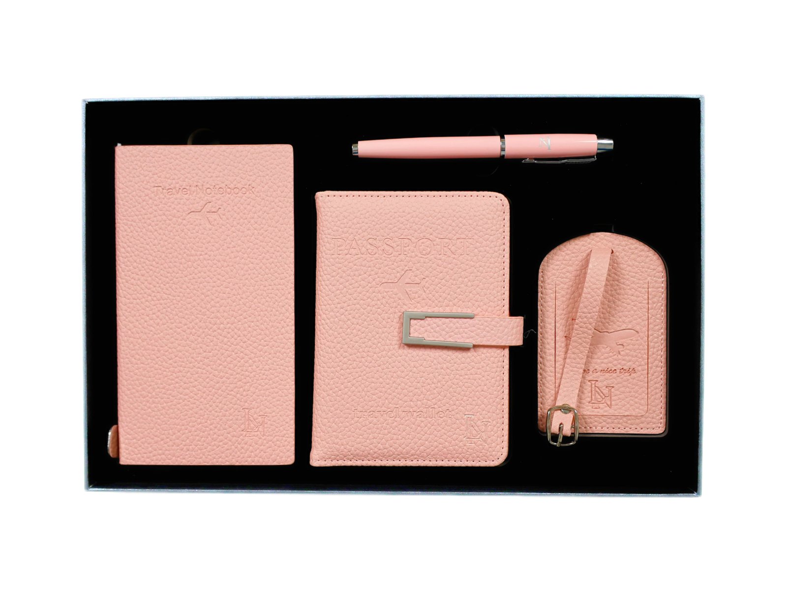 The Lunaré Passport Set — Rose